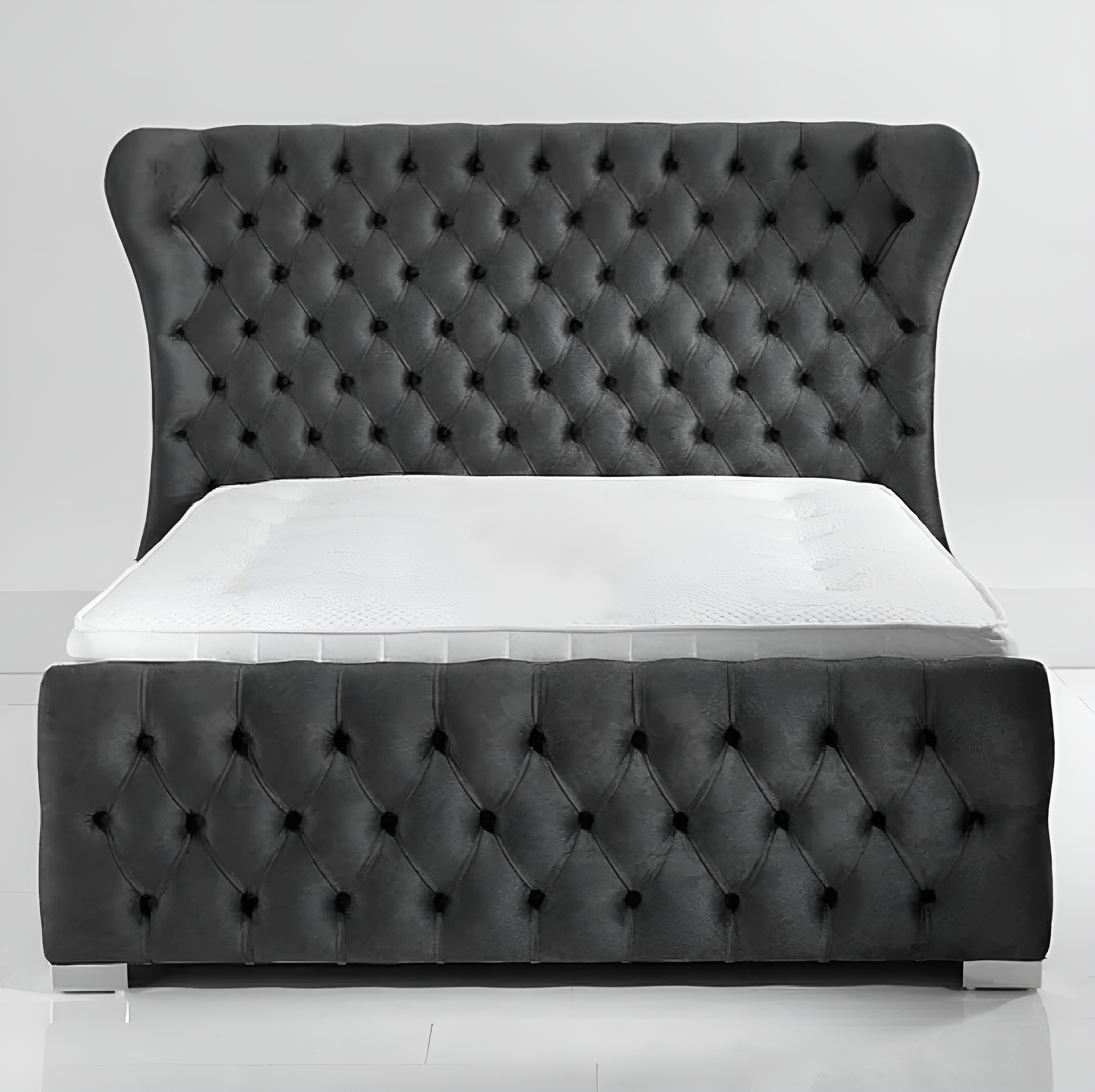 Scot Storage Bed: Bedframe with Mattress