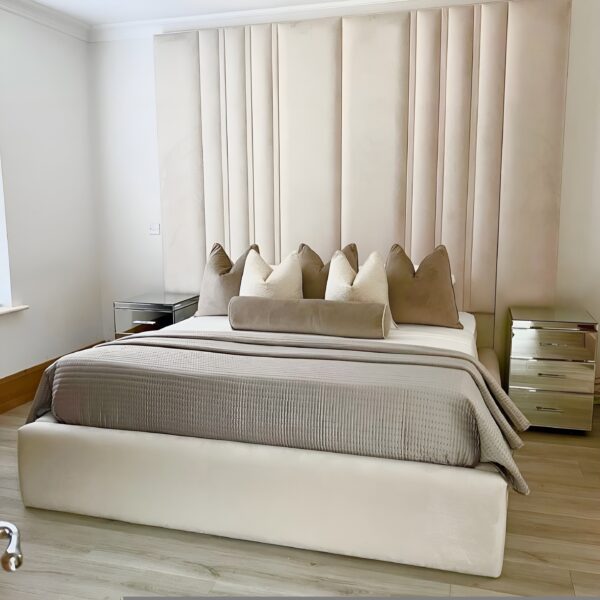 Highland Haven Designer Bed: Storage Solutions