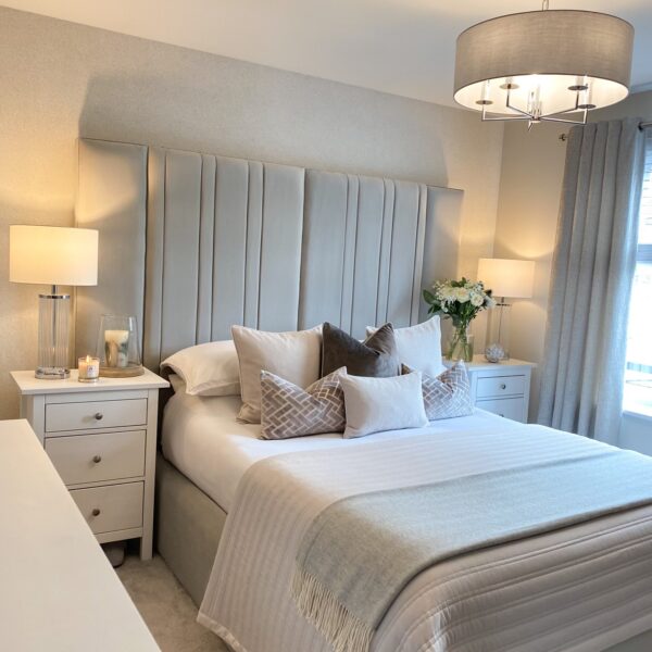 Highland Haven Designer Bed: Storage Solutions