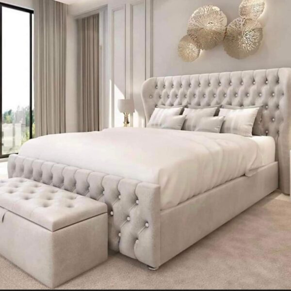 Scot Storage Bed: Bedframe with Mattress