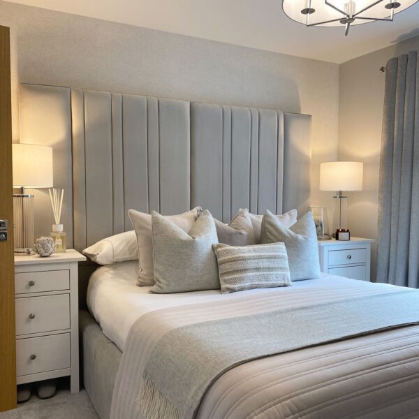 Highland Haven Designer Bed: Storage Solutions