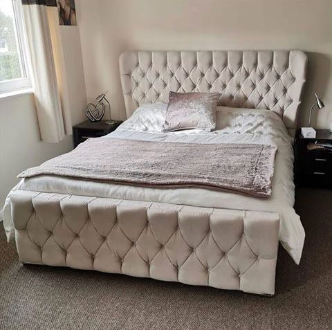Scot Storage Bed: Bedframe with Mattress