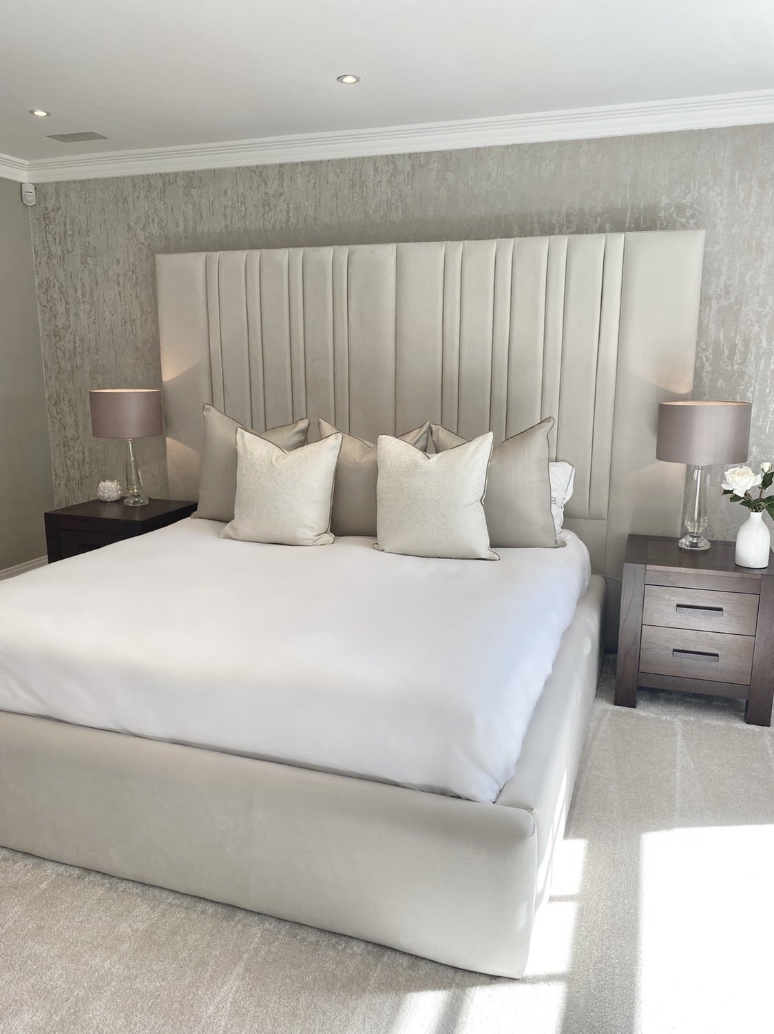 Highland Haven Designer Bed: Storage Solutions
