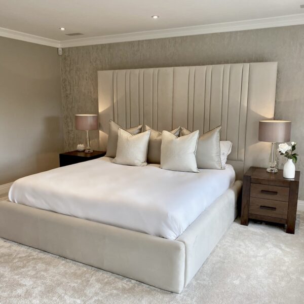 Highland Haven Designer Bed: Storage Solutions