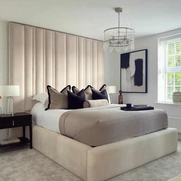 Highland Haven Designer Bed: Storage Solutions