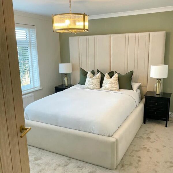 Highland Haven Designer Bed: Storage Solutions