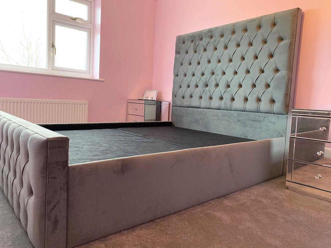 Eclipse Designer Bed: Ottoman & Storage Bedroom Furniture
