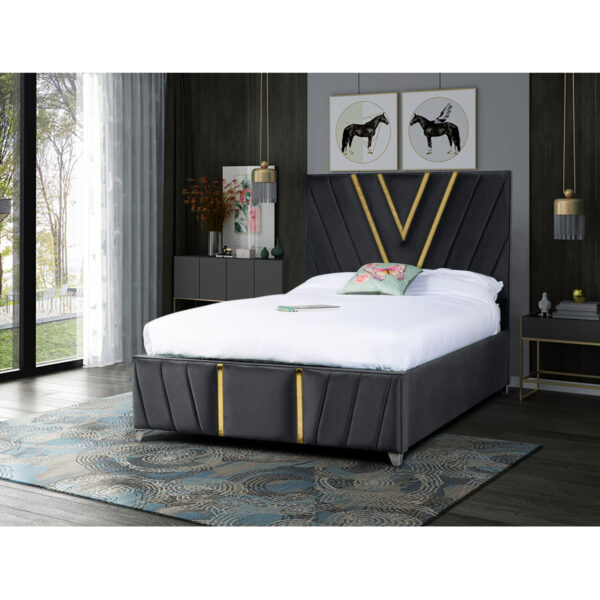 Midnight Mirage Ottoman Storage Bed: Bedroom Furniture