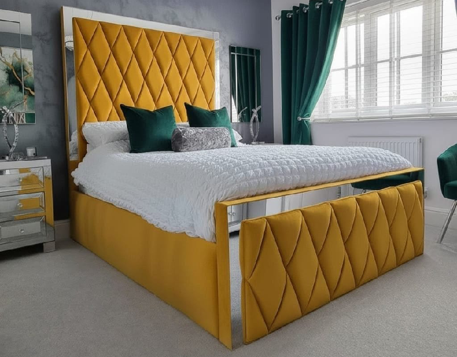 Blush Luxe Ottoman Storage Bed – Comfort Meets Style