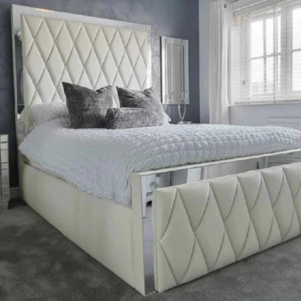 Blush Luxe Ottoman Storage Bed – Comfort Meets Style