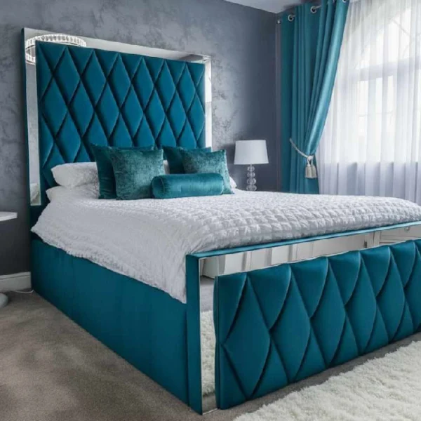 Blush Luxe Ottoman Storage Bed – Comfort Meets Style