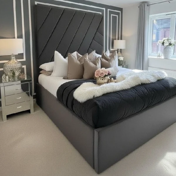 Serene Ottoman Bed – Luxury Ottoman Storage Bed