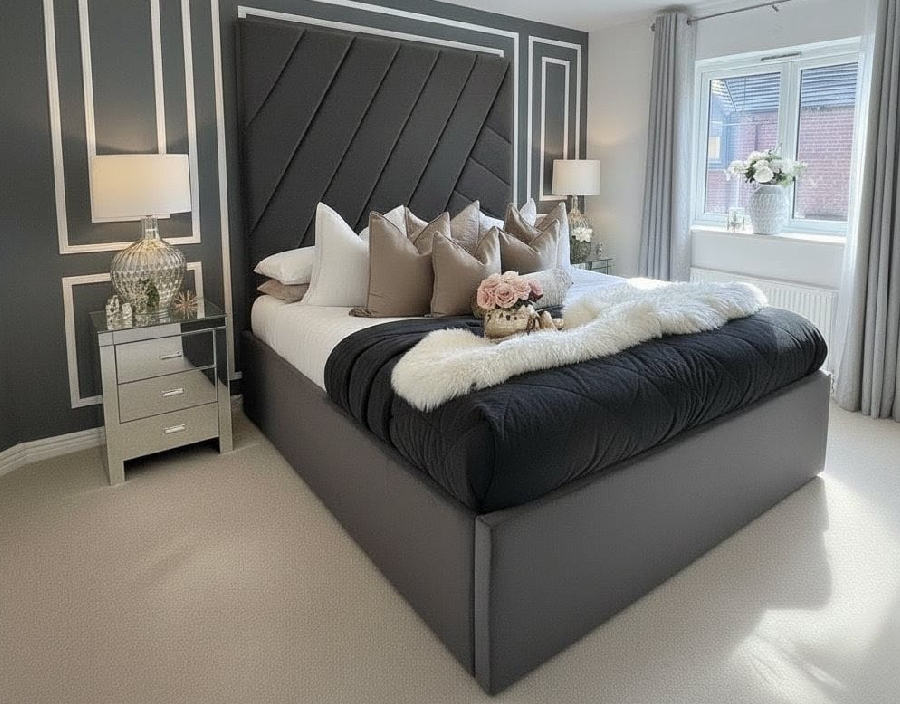 Serene Ottoman Bed – Luxury Ottoman Storage Bed