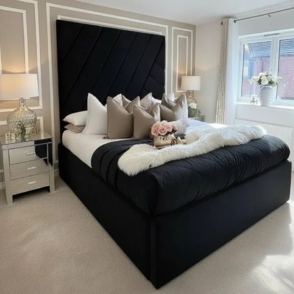 Serene Ottoman Bed – Luxury Ottoman Storage Bed
