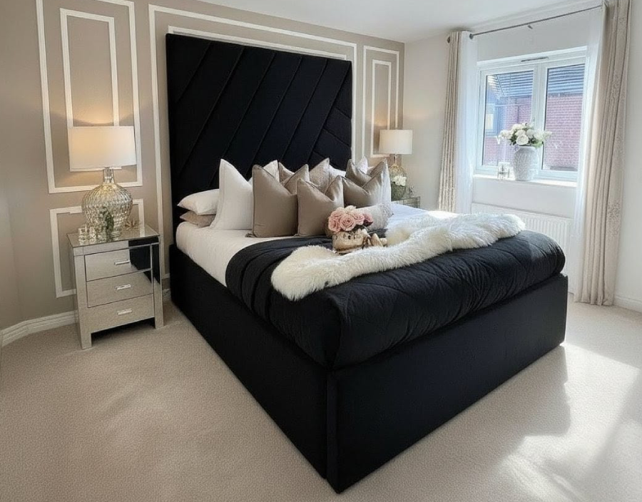 Serene Ottoman Bed – Luxury Ottoman Storage Bed