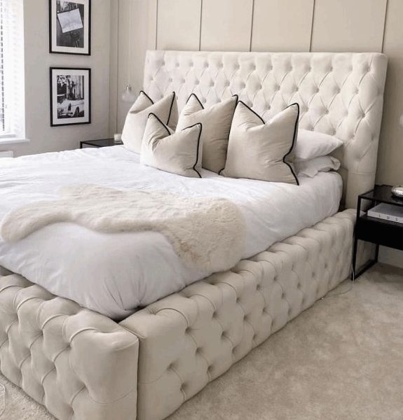 Diva Ottoman Storage Bed: Storage Solutions
