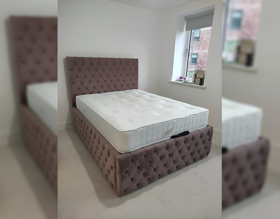 Solace Designer Bed with Mattress