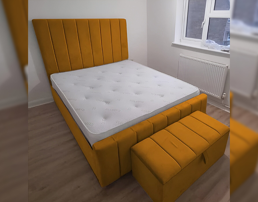 Windsor Dreamer Storage Bed: Bedframe with Mattress