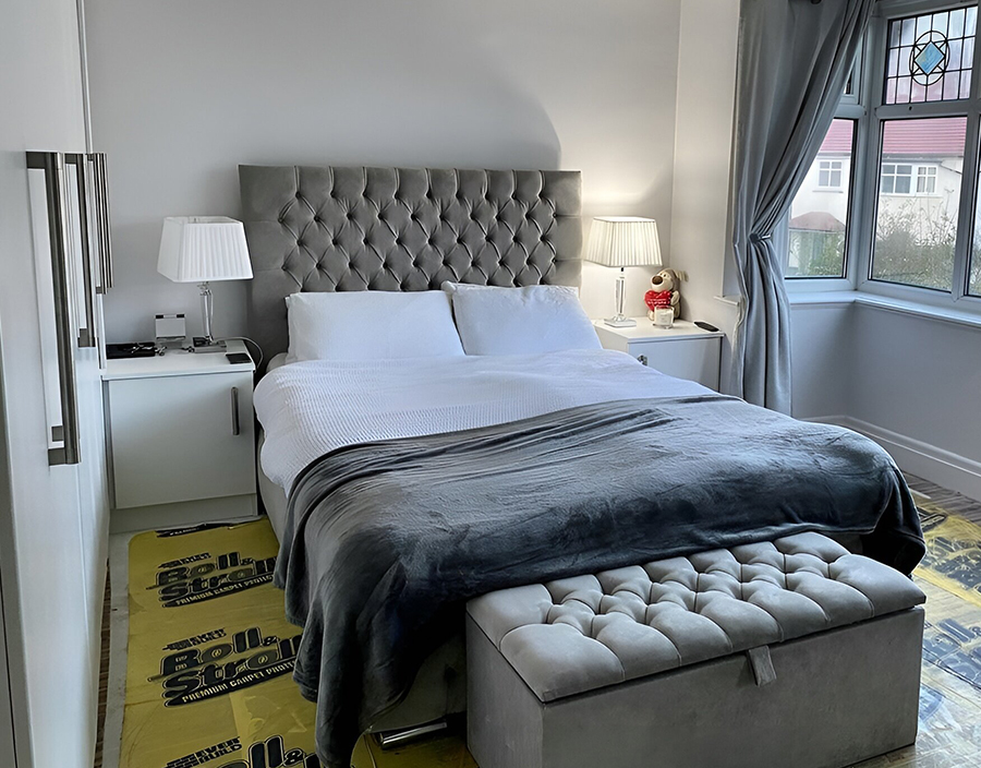 Solace Designer Bed with Mattress