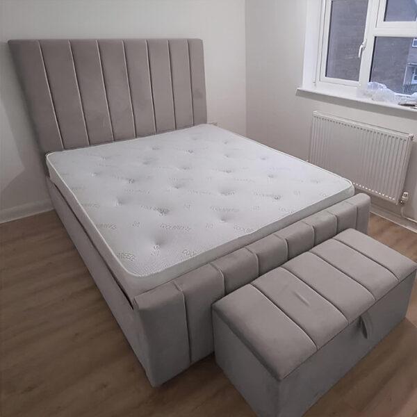 Windsor Dreamer Storage Bed: Bedframe with Mattress