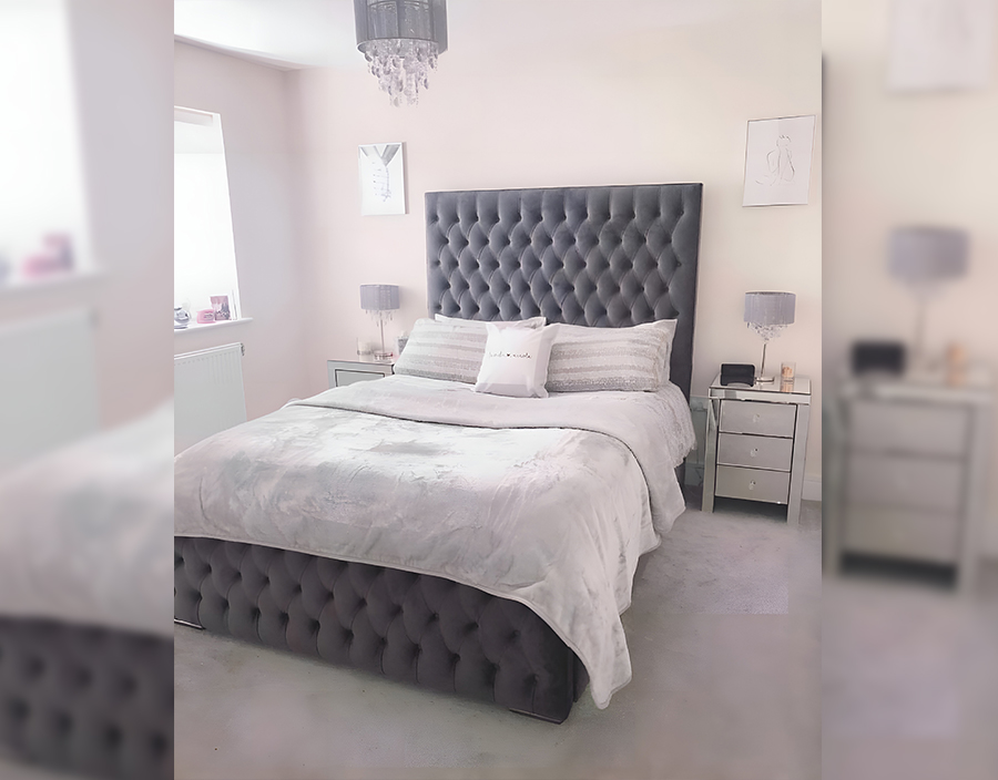 Solace Designer Bed with Mattress