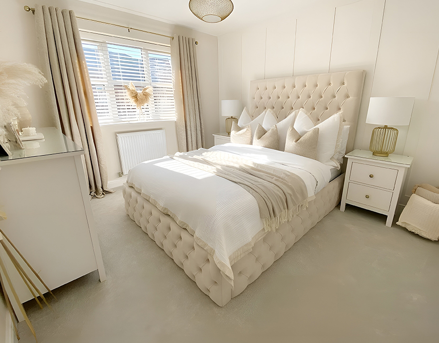 Solace Designer Bed with Mattress