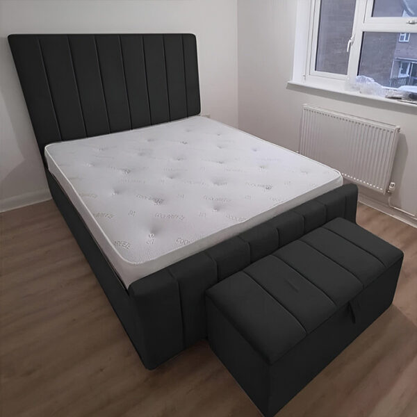 Windsor Dreamer Storage Bed: Bedframe with Mattress