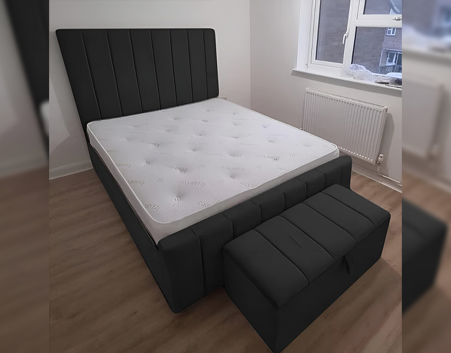 Windsor Dreamer Storage Bed: Bedframe with Mattress
