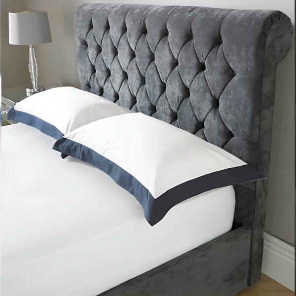 Velvet Vortex Ottoman Bed: Storage Solutions