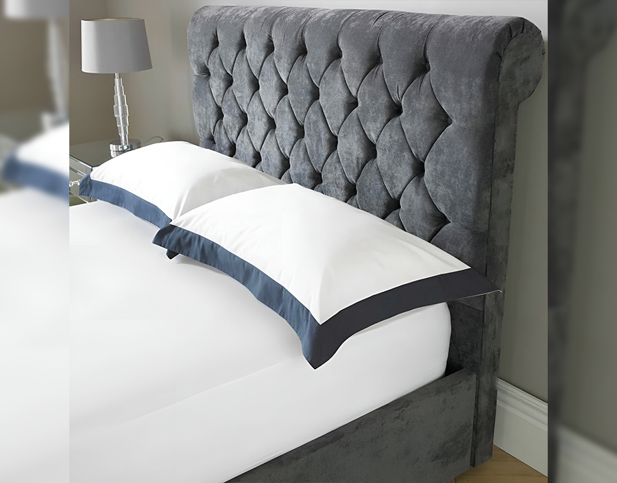 Velvet Vortex Ottoman Bed: Storage Solutions