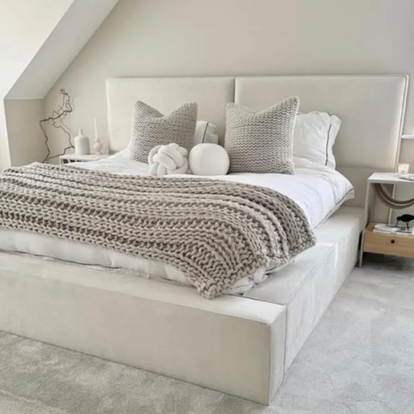 The Fluff Ottoman Storage Bed With Mattress