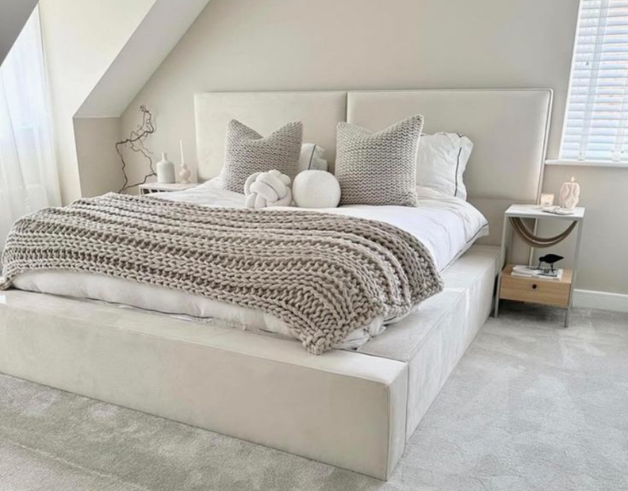 The Fluff Ottoman Storage Bed With Mattress