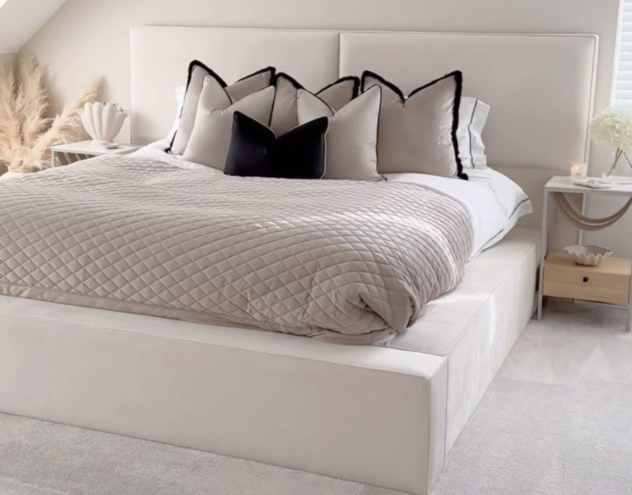 The Fluff Ottoman Storage Bed With Mattress