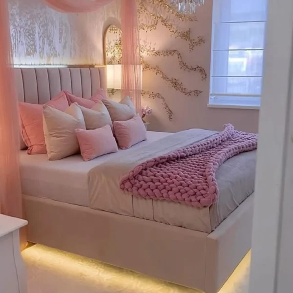 Lumina Ottoman Designer Bed | Hidden Storage & Elegant Style